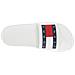 Ecru Casual Open Pool Slide Infradito Sintetico Scarpe Uomo Beige Eu 45, Em0em01191 Tcr - Foto miniatura 3