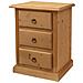 Comodino Maria - Marrone - Legno - 54x38x70 Cm - Foto miniatura 1