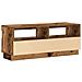 Mobile Porta TV con LED Legno Antico 100x35x40 cm Truciolato - Foto miniatura 3
