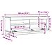 Mobile Porta TV con LED Legno Antico 100x35x40 cm Truciolato - Foto miniatura 7