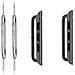 Connettore Per Cinturino Apple Watch - Nero  42/24mm - Foto miniatura 1