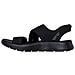 Go Walk Flex Sandal- 141482-bbk, Donne, Nero, 36 - Foto miniatura 4