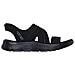 Go Walk Flex Sandal- 141482-bbk, Donne, Nero, 36 - Foto miniatura 5