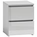 M2 BIEL POLYSK FRONT comodino 2 cassetto /cassetti Bianco - Foto miniatura 1