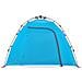 Tenda a Cupola da Campeggio 3 Persone Blu a Rilascio Rapido - Foto miniatura 7