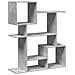 Libreria Divisorio Grigio Cemento 92x29x112 cm in Truciolato - Foto miniatura 1