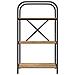 Libreria rovere artigianale 60 x 30 x 109 cm Legno multistrato - Foto miniatura 5