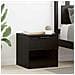 Armadietto per letto 2 pcs Rovere nero 40 x 39 x 40 cm - Foto miniatura 2