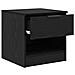 Armadietto per letto 2 pcs Rovere nero 40 x 39 x 40 cm - Foto miniatura 5
