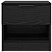 Armadietto per letto 2 pcs Rovere nero 40 x 39 x 40 cm - Foto miniatura 7