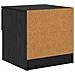 Armadietto per letto 2 pcs Rovere nero 40 x 39 x 40 cm - Foto miniatura 9