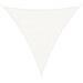 Vela A Parasole Hdpe Triangolare 3,6x3,6x3,6 M Bianca - Foto miniatura 1
