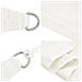 Vela A Parasole Hdpe Triangolare 3,6x3,6x3,6 M Bianca - Foto miniatura 5