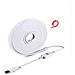 Striscia Led Neon Monocolore Dimmerabile Al Tocco Usb - Bianco Neutro 4000k Con Adesivo  4 M - Foto miniatura 1