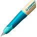 EASYbirdy Timber - Penna Stilografica Ergonomica - Verde - per Destrimani - Punta Principiante - Cartuccia Blu inclusa - Foto miniatura 3