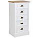 Sinfonico In Legno Bianco 45x35x90h - Foto miniatura 1