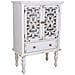Vetrina In Legno Bianco 71x40x111h - Foto miniatura 1