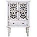 Vetrina In Legno Bianco 71x40x111h - Foto miniatura 2