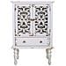 Vetrina In Legno Bianco 71x40x111h - Foto miniatura 3