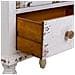 Vetrina In Legno Bianco 71x40x111h - Foto miniatura 6