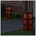 Faro LED solare per sentieri 2 pcs Ruggine - Foto miniatura 3