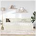 Struttura Letto Angolare con Materasso 2 pcs Crema Velluto - Foto miniatura 3
