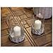 Portacandela Vkh744-beige-metallo-14x14x21 Cm - Foto miniatura 5