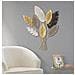 Decorazione In Metallo 3d Foglia 33-multicolore-metallo-73x6x93 Cm - Foto miniatura 5