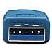 ICOC U3-AB-20-BL - Cavo USB 3.0 A maschio / B maschio 2 m blu - Foto miniatura 4