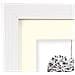" ""Regent 10,2 cm Cornice portafoto, Legno, Bianco, 32.5 x 1.5 x 22.5 cm" - Foto miniatura 2