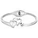 Bracciale Donna Style In Acciaio Rigido Con Cuori Ls1792-2/1 - Foto miniatura 1