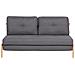 Divano Letto Colore Grigio Scuro Edland - Foto miniatura 7