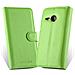 Custodia Compatibile Con Htc One M8 Mini In Verde Menta - Coperchio Protettiva Con Chiusura Magnetica, Funzione Stand E Tasca Per Le Carte - Foto miniatura 2