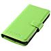 Custodia Compatibile Con Htc One M8 Mini In Verde Menta - Coperchio Protettiva Con Chiusura Magnetica, Funzione Stand E Tasca Per Le Carte - Foto miniatura 3