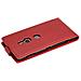 Custodia Compatibile Con Sony Xperia Xz2 In Rosso Cremisi - Coperchio Protettivo In Design Flip Realizzato In Similpelle Testurizzata - Foto miniatura 6