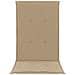 Cuscini per Sedie da Giardino 4 pz Beige 120x50x4 cm - Foto miniatura 4