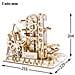 3dino Legno Con Ingegno Tower Coaster Puzzle 3d Meccanico Lg504 - Foto miniatura 9