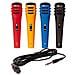 Dm500 Set Di Microfoni 4 Nero Rosso Blu E Giallo Di Plastica Con Cavo Xlr / Jack Millimetri 63529 Milioni - Foto miniatura 1
