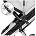 Passeggino Ombrello Parasole Universale 50 Bambino Uv E Infant Protezione Solare Ombrello Con Umbrella Maniglia Per Carrozzina Passeggino Passeggino E Buggy-black - Foto miniatura 4