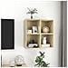 Mobili a Muro 4pz Rovere Sonoma 37x37x37 cm Legno Multistrato - Foto miniatura 3