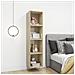 Mobili a Muro 4pz Rovere Sonoma 37x37x37 cm Legno Multistrato - Foto miniatura 4
