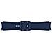 Cinturino Per Galaxy Watch 115mm S /m 20mm Edizione Sport In Silicone, Blu Marine - Foto miniatura 1