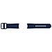 Cinturino Per Galaxy Watch 115mm S /m 20mm Edizione Sport In Silicone, Blu Marine - Foto miniatura 2
