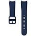 Cinturino Per Galaxy Watch 115mm S /m 20mm Edizione Sport In Silicone, Blu Marine - Foto miniatura 7