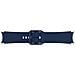 Cinturino Per Galaxy Watch 115mm S /m 20mm Edizione Sport In Silicone, Blu Marine - Foto miniatura 5