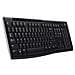 K270, RF Wireless, QWERTY, PC / server, Nero, Argento, Monotono, 10m - Foto miniatura 3
