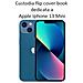Maxy Custodia Book Orizzontale Silicone Case Per Apple Iphone 13 Mini Black - Foto miniatura 2