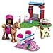 Barbie - Cavallo Che Salta - Giocattolo Da Costruzione - Foto miniatura 2