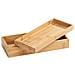 Set Di Vassoi Da Bagno Terra, Bambù, 2 Pezzi, - Foto miniatura 1