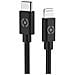 Ccminilight Kit Caricabatteria Da Auto Usb-c Con Cavo Da Usb-c A Lightning 20w Nero - Foto miniatura 2